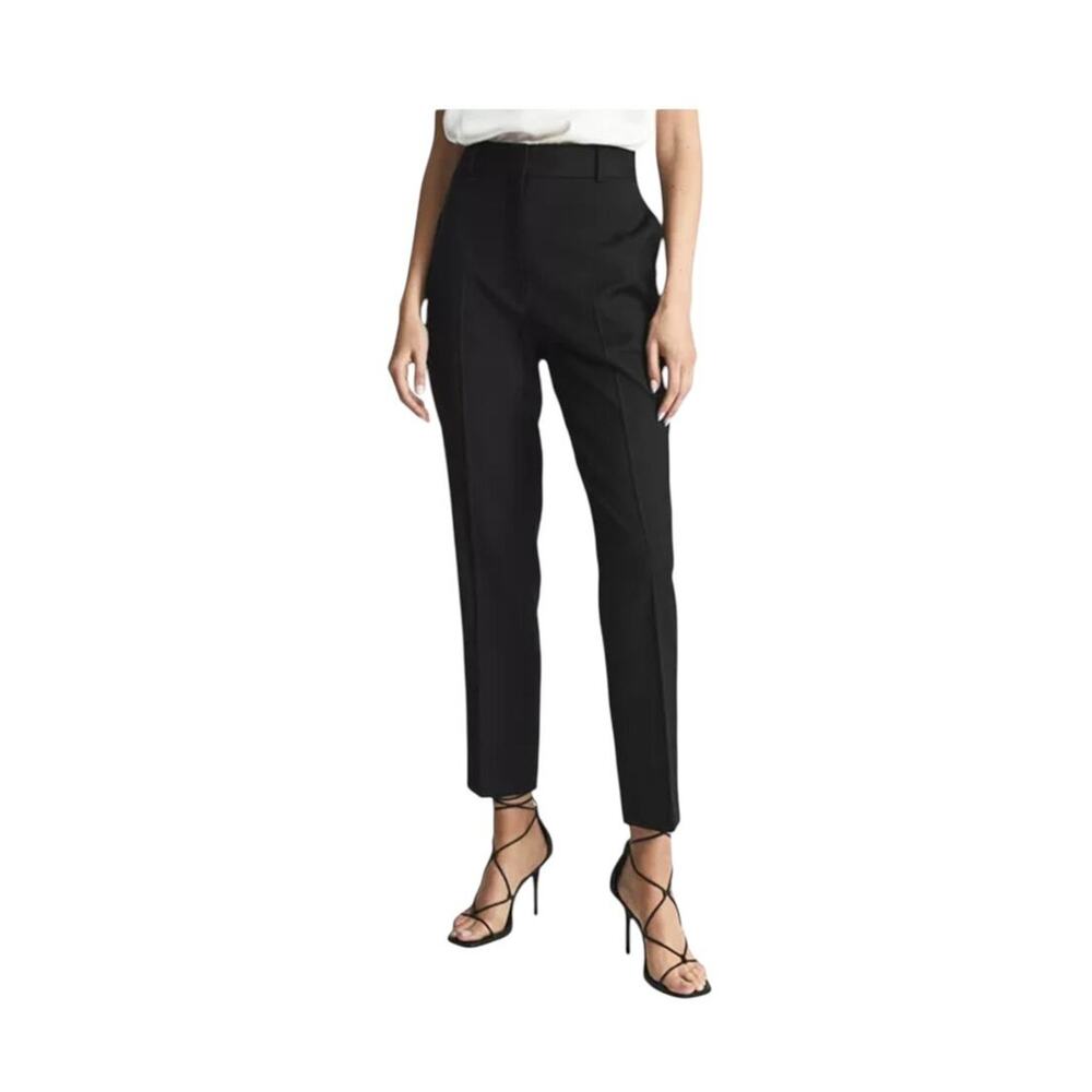 Reiss Pants Haisley slim leg black size 4
